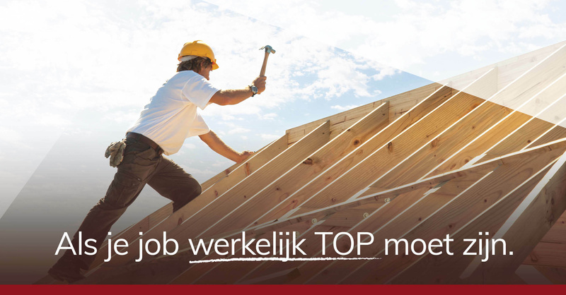 dakwerker helm op hellend dak